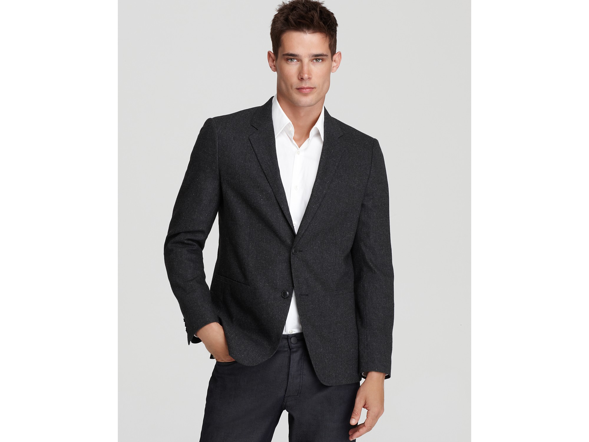 Theory Kris Hl Sport Coat in Gray for Men | Lyst