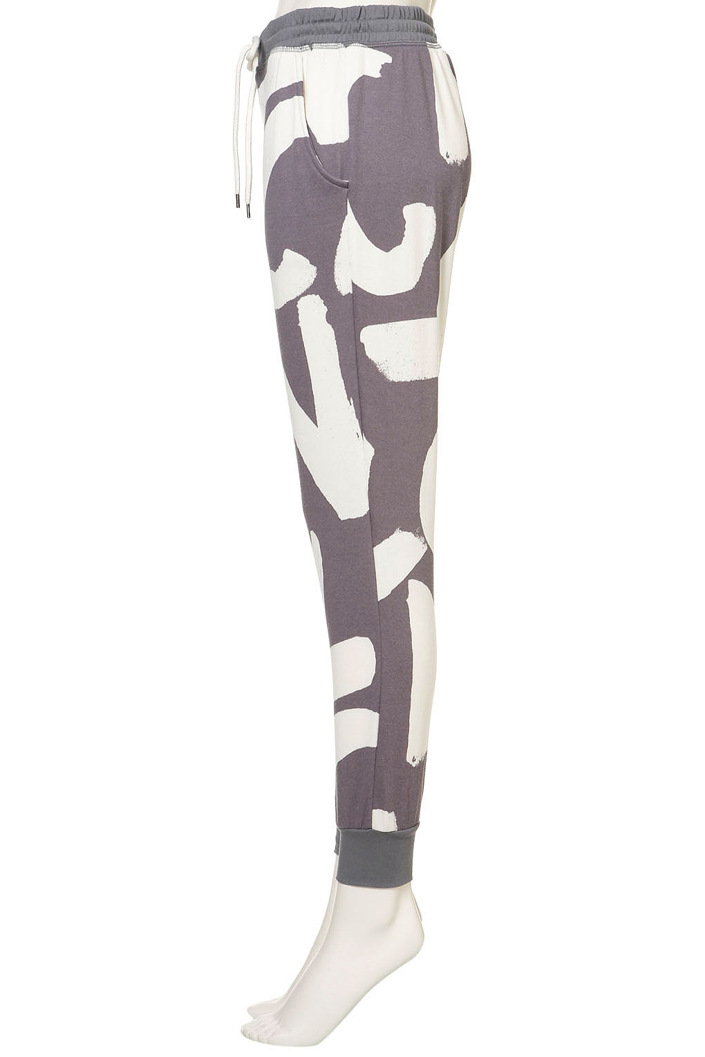 graffiti print joggers