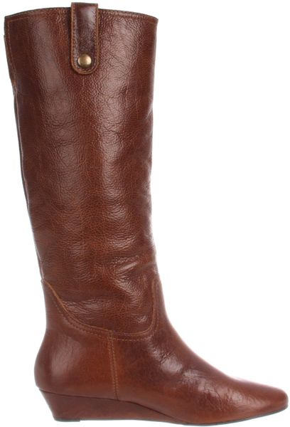 Steven By Steve Madden Inspirre Boot in Brown (cognac leather) | Lyst