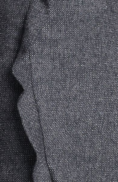 Valentino Ruffle Detail Tweed Dress in Black | Lyst