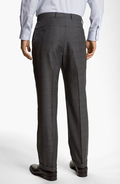 Joseph Abboud Signature Silver Plaid Suit in Gray for Men (grey plaid ...