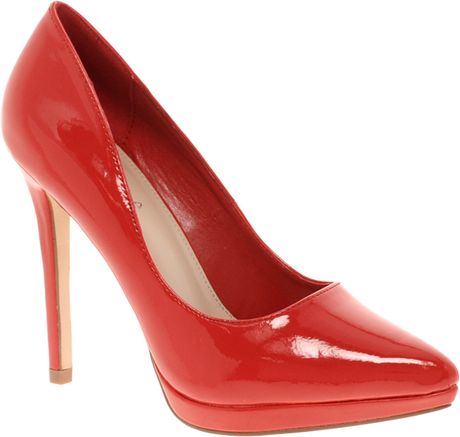 Carvela Kurt Geiger Align Pointed Court Shoes in Red | Lyst