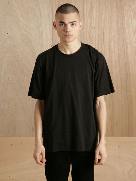 Raf Simons Raf Simons Mens Backless Tshirt in Black for Men - Lyst