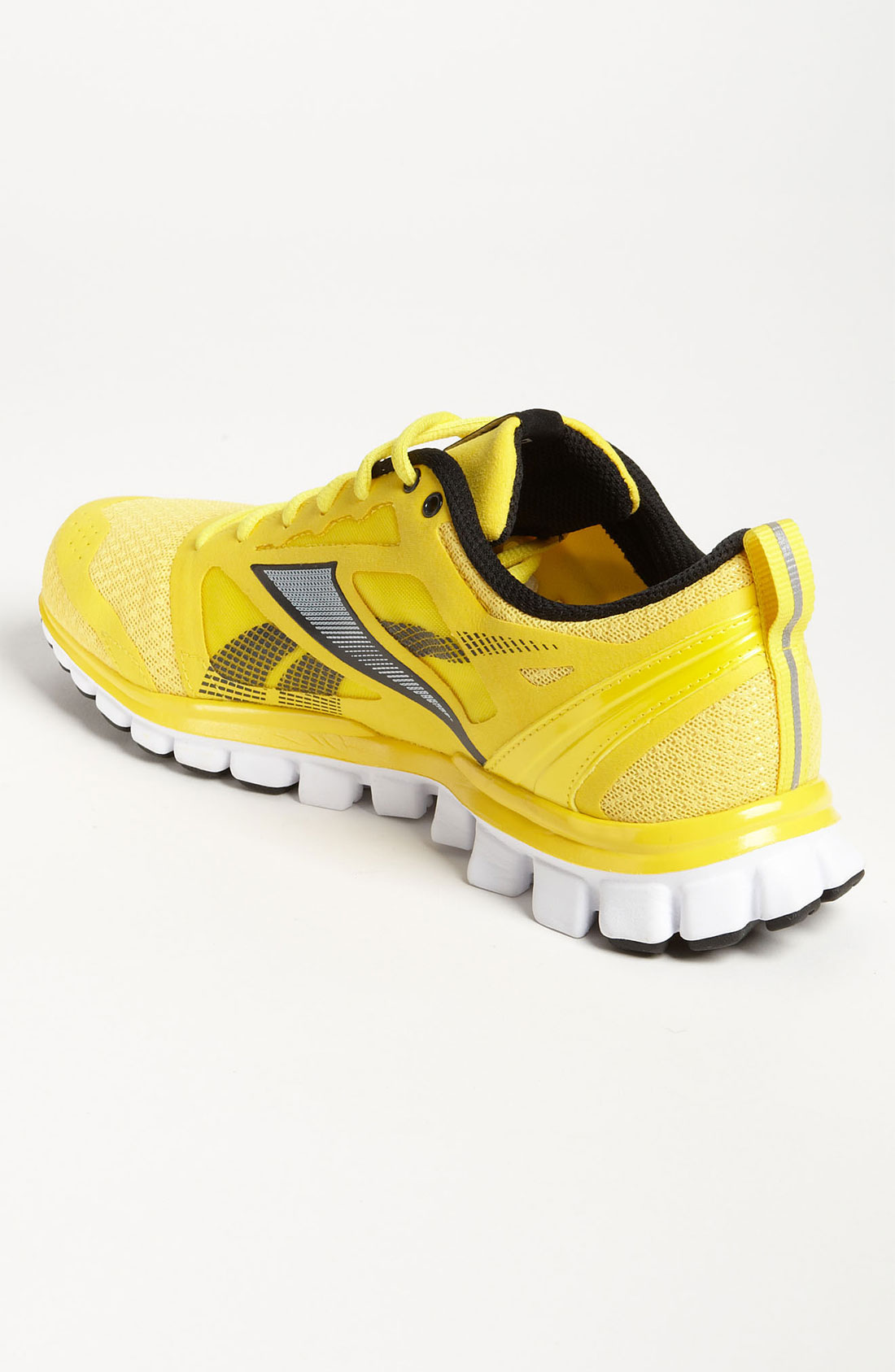 reebok yellow sport shoes