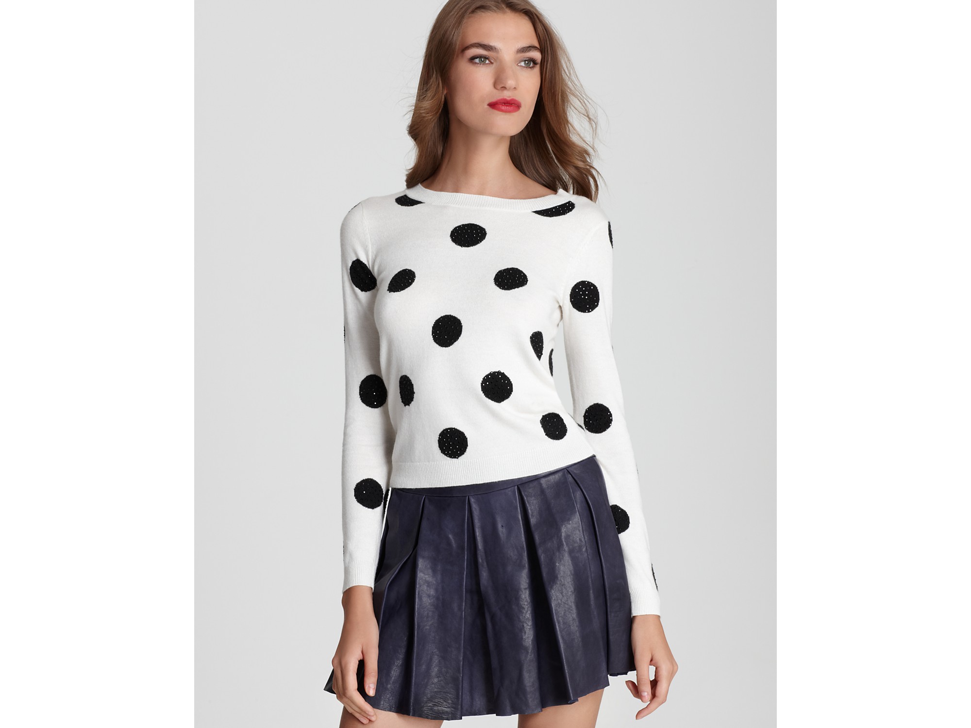 Polka Dot Sweaters for Women