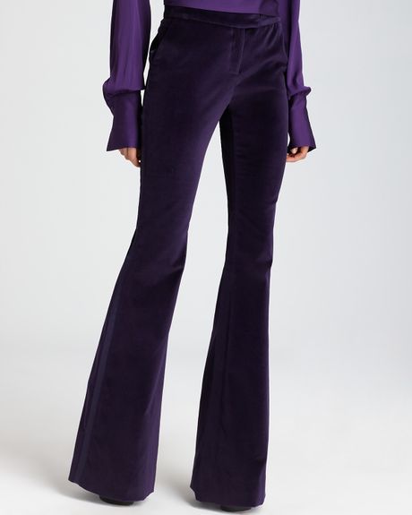 Rachel Zoe Pants Hutton Tuxedo in Blue (eggplant) | Lyst