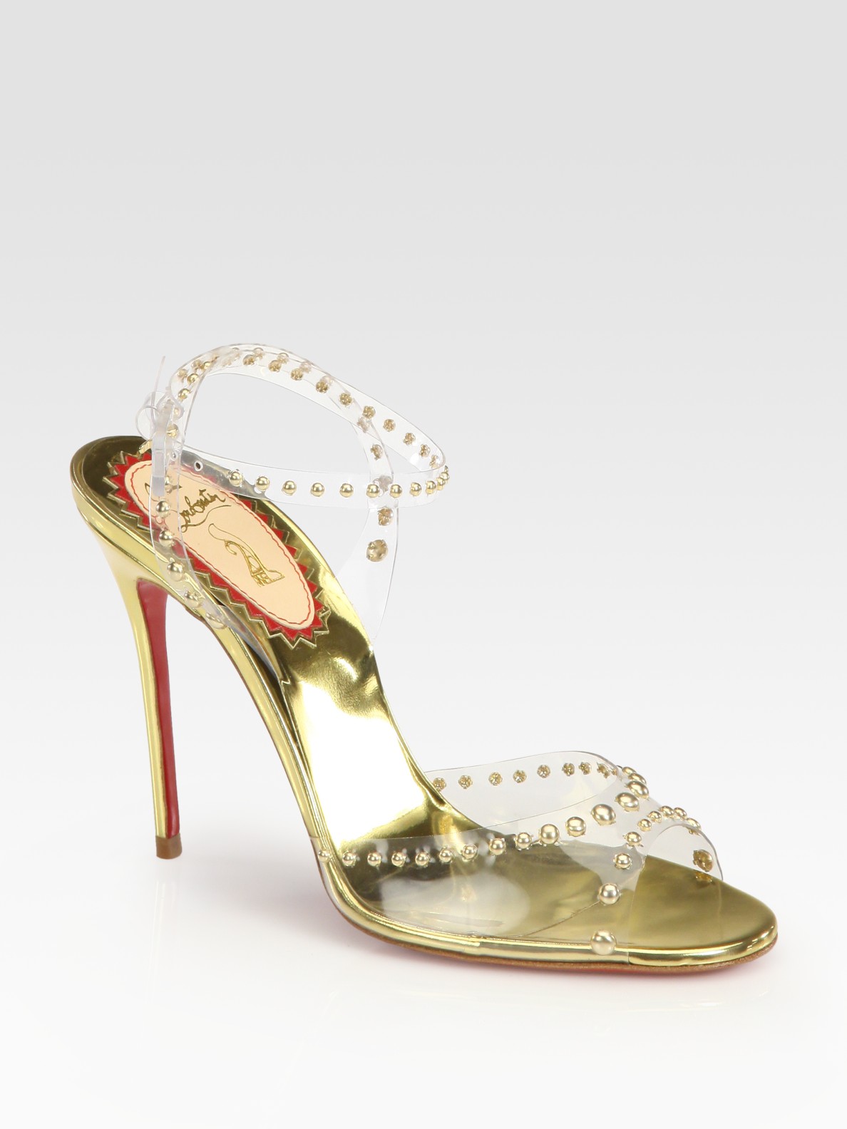 christian louboutin leather slide sandals | Boulder Poetry Tribe