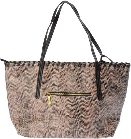 Georges Rech Large Fabric Bags in Brown (grey) | Lyst