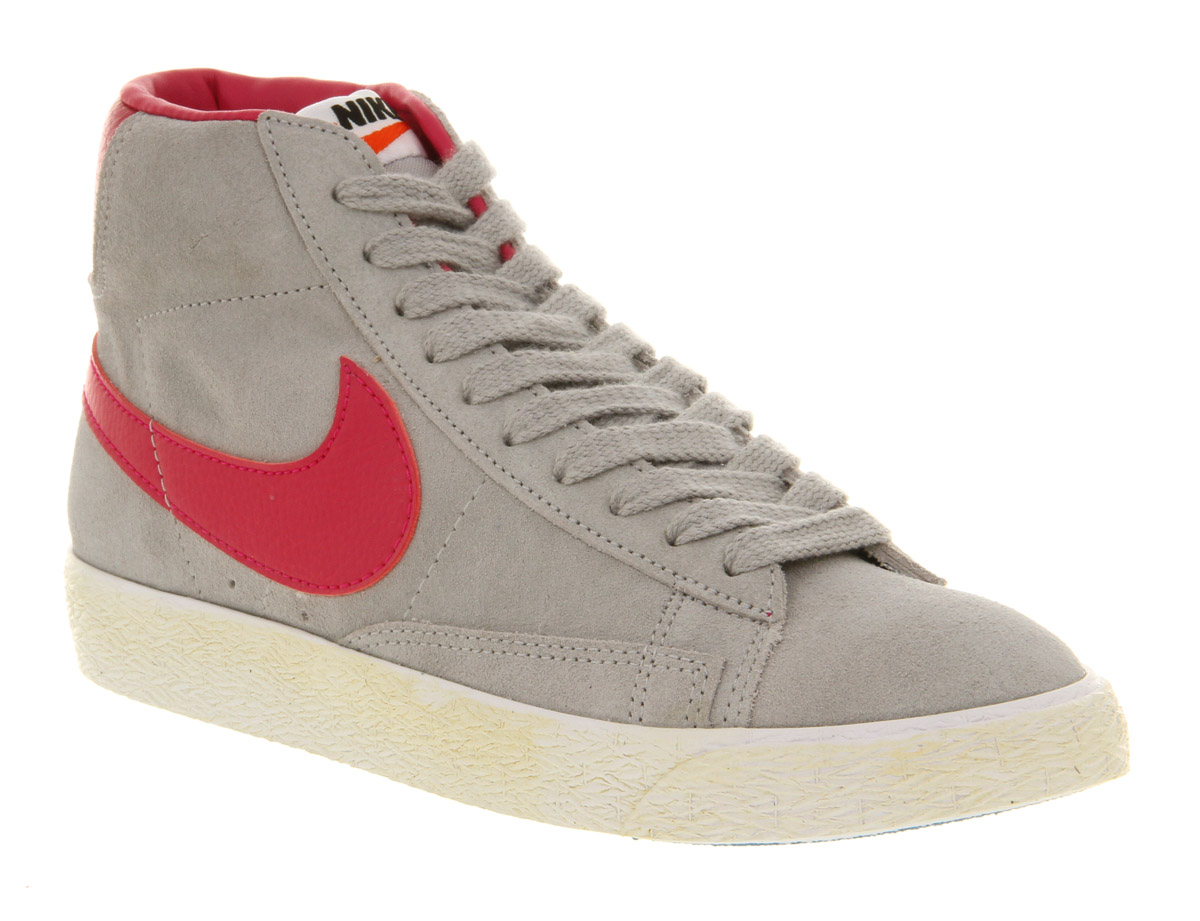 nike blazer suede grey