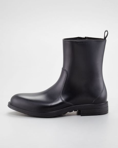 Ferragamo Baltimora Waterproof Boot in Black for Men | Lyst