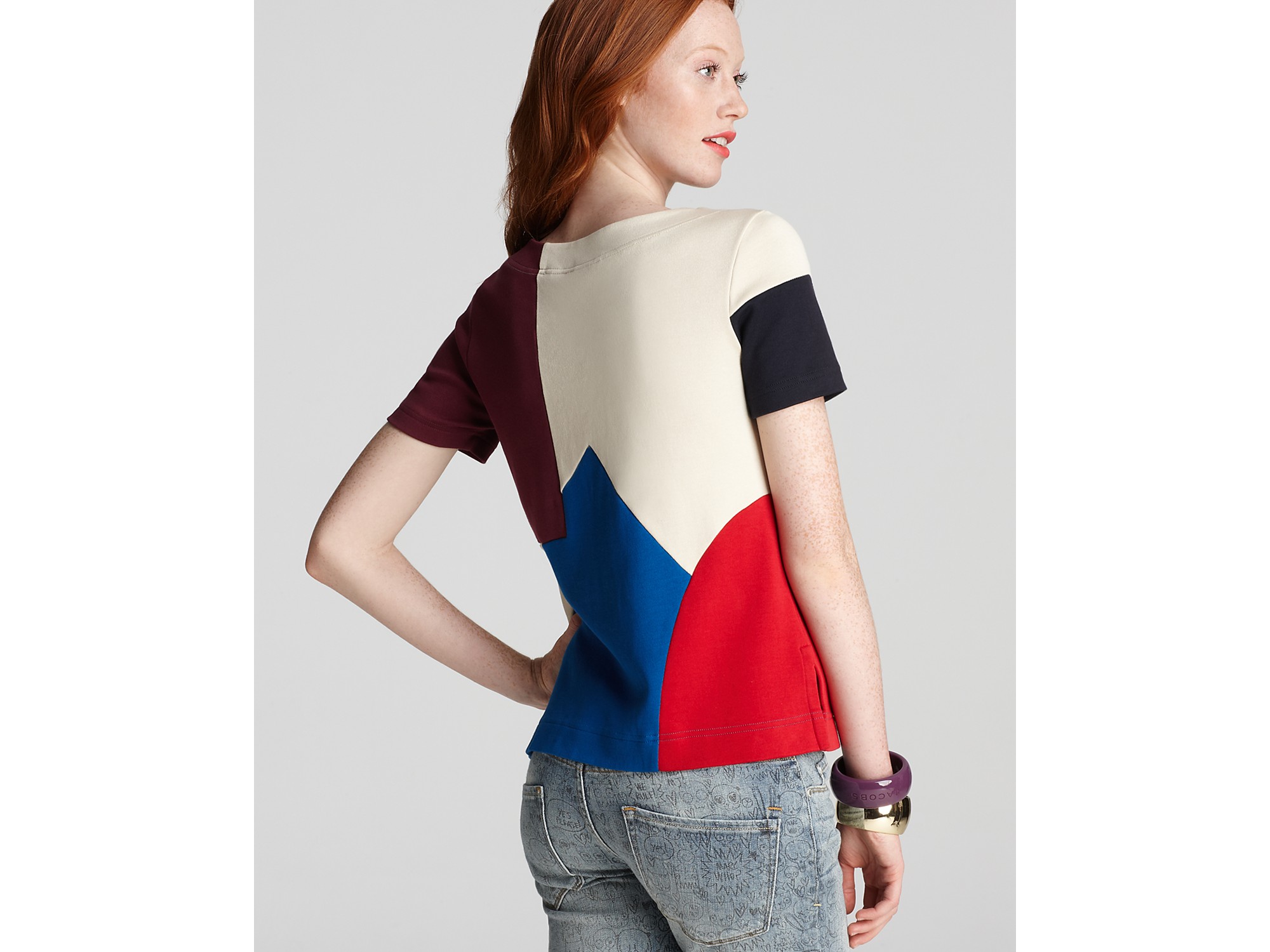 Andersson Bell】大人気☆MELANI COLOR BLOCK KNIT TOP (ANDERSSON