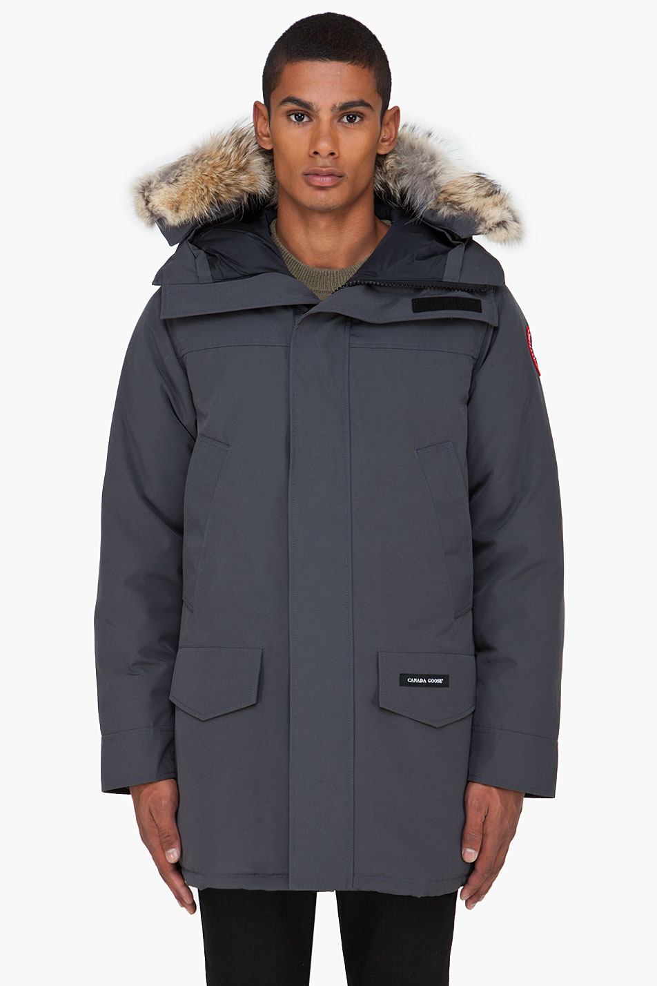 Lyst - Canada Goose Charcoal Langford Parka in Gray for Men