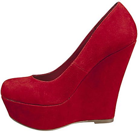Steve Madden Pammyy in Red (red suede) | Lyst