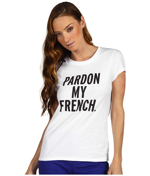 Kate Spade Pardon My French Tee in White (w) | Lyst