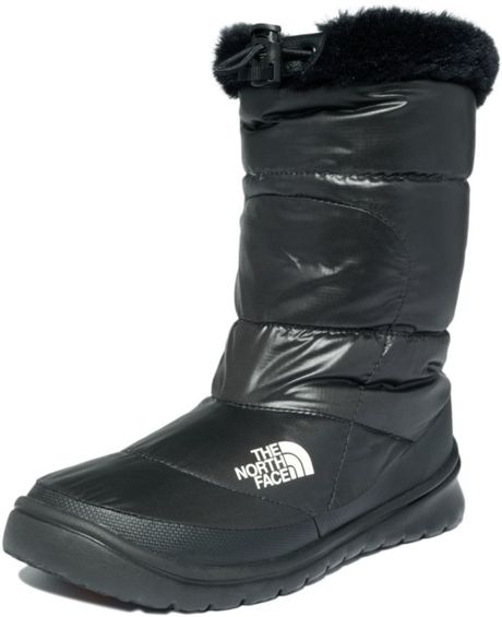 The North Face Nuptse Iv Boots in Black | Lyst