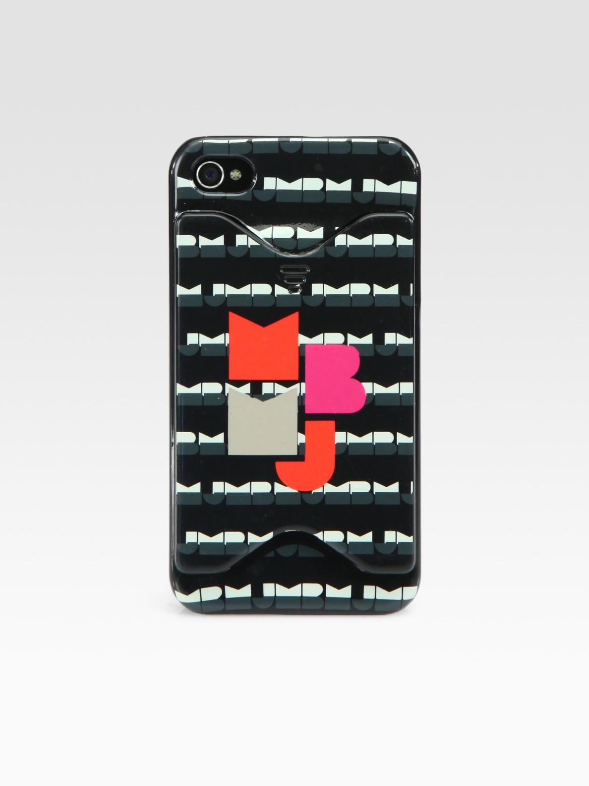 Marc by marc jacobs Logo Iphone Case in Black Lyst