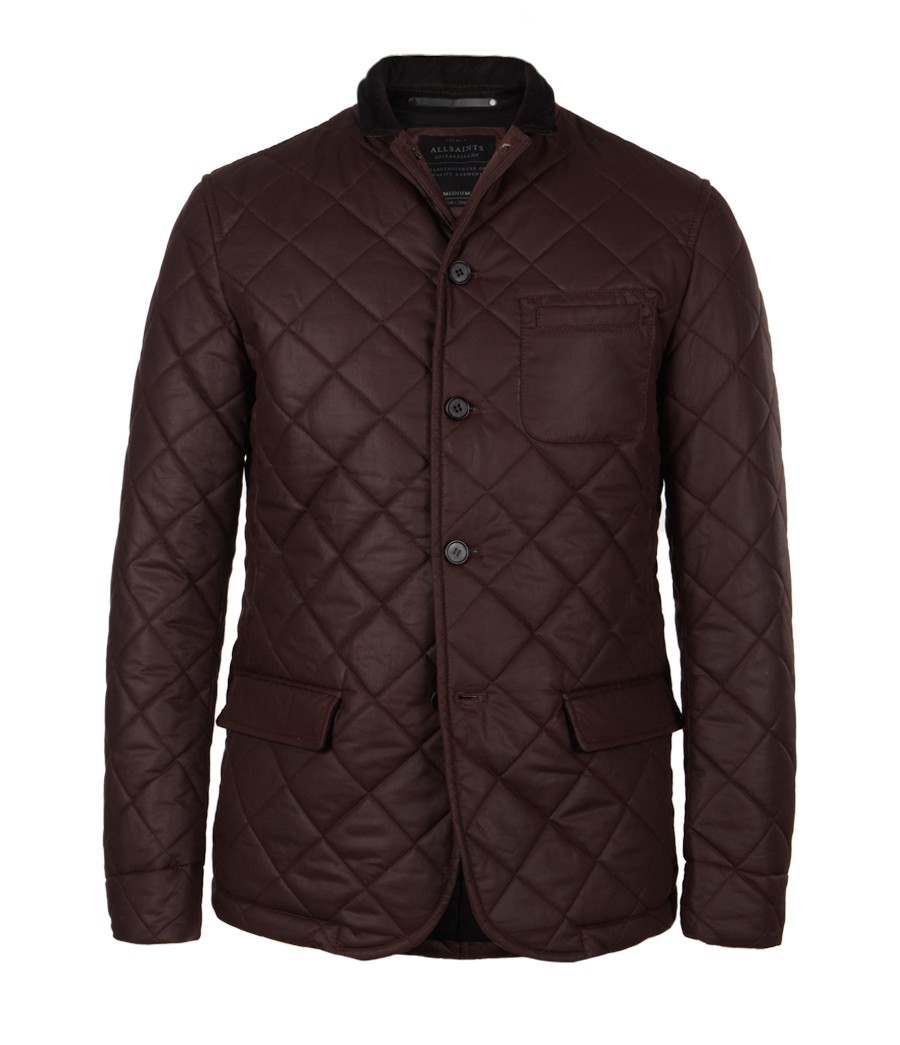 Lyst - Allsaints Warrant Jacket in Purple for Men