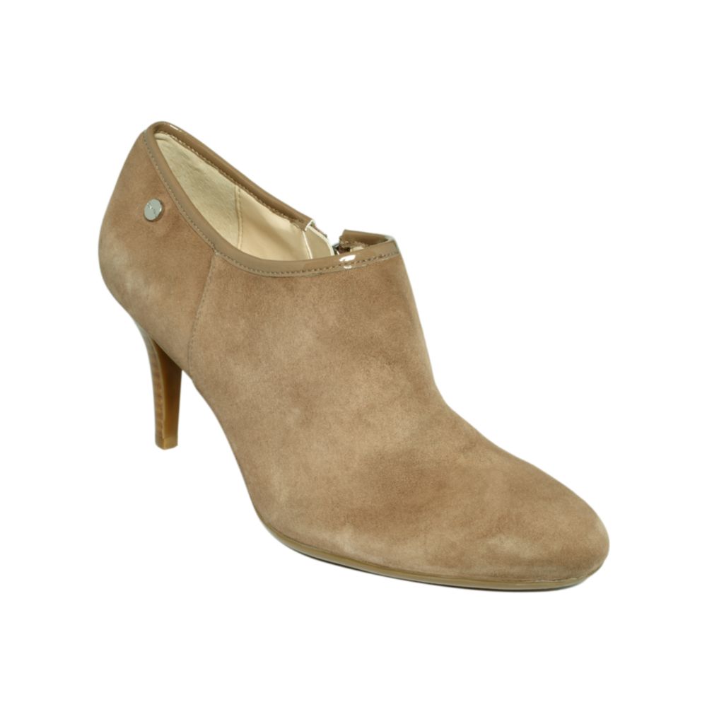 Calvin Klein Jenny Booties in Beige (taupe) | Lyst