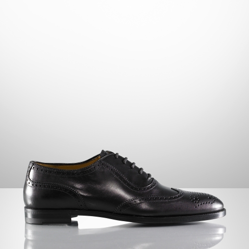 Lyst Ralph Lauren Collection Quintin Calf Oxford Shoe in Black