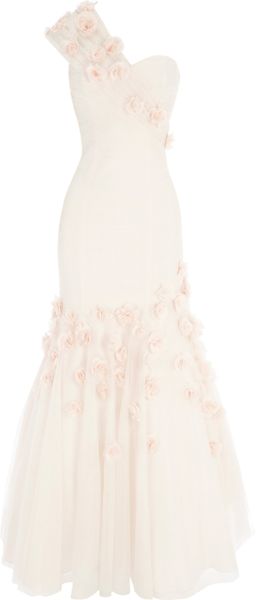 Coast Almazine Maxi Dress in White (blush) | Lyst