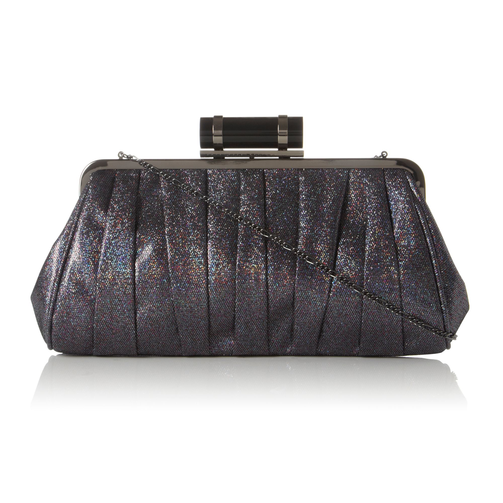 Dune Bugby Clutch Bag in Gray (pewter) | Lyst