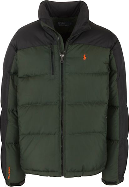 Polo Ralph Lauren Polo Ralph Lauren Snow Puffer Jacket Green in Green for Men | Lyst