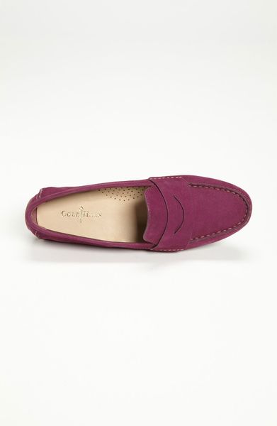 Cole Haan Air Sadie Driving Moccasin in Purple (masquerade purple) | Lyst