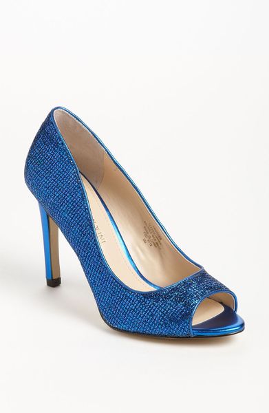 Enzo Angiolini Vitizzo Pump in Blue (dark blue glitter) | Lyst