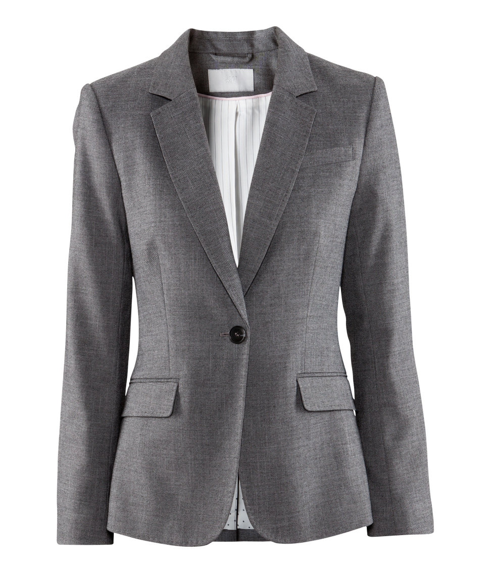H&m Blazer in Gray (grey) | Lyst