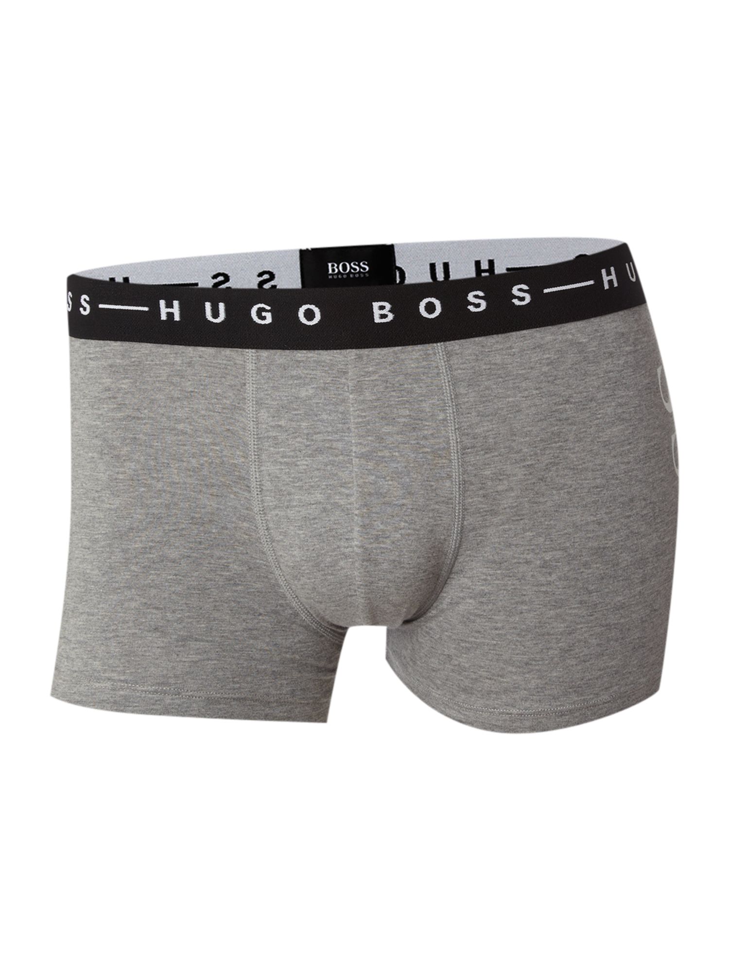 Hugo Boss Side Logo Underwear Trunk in Gray for Men (grey) | Lyst