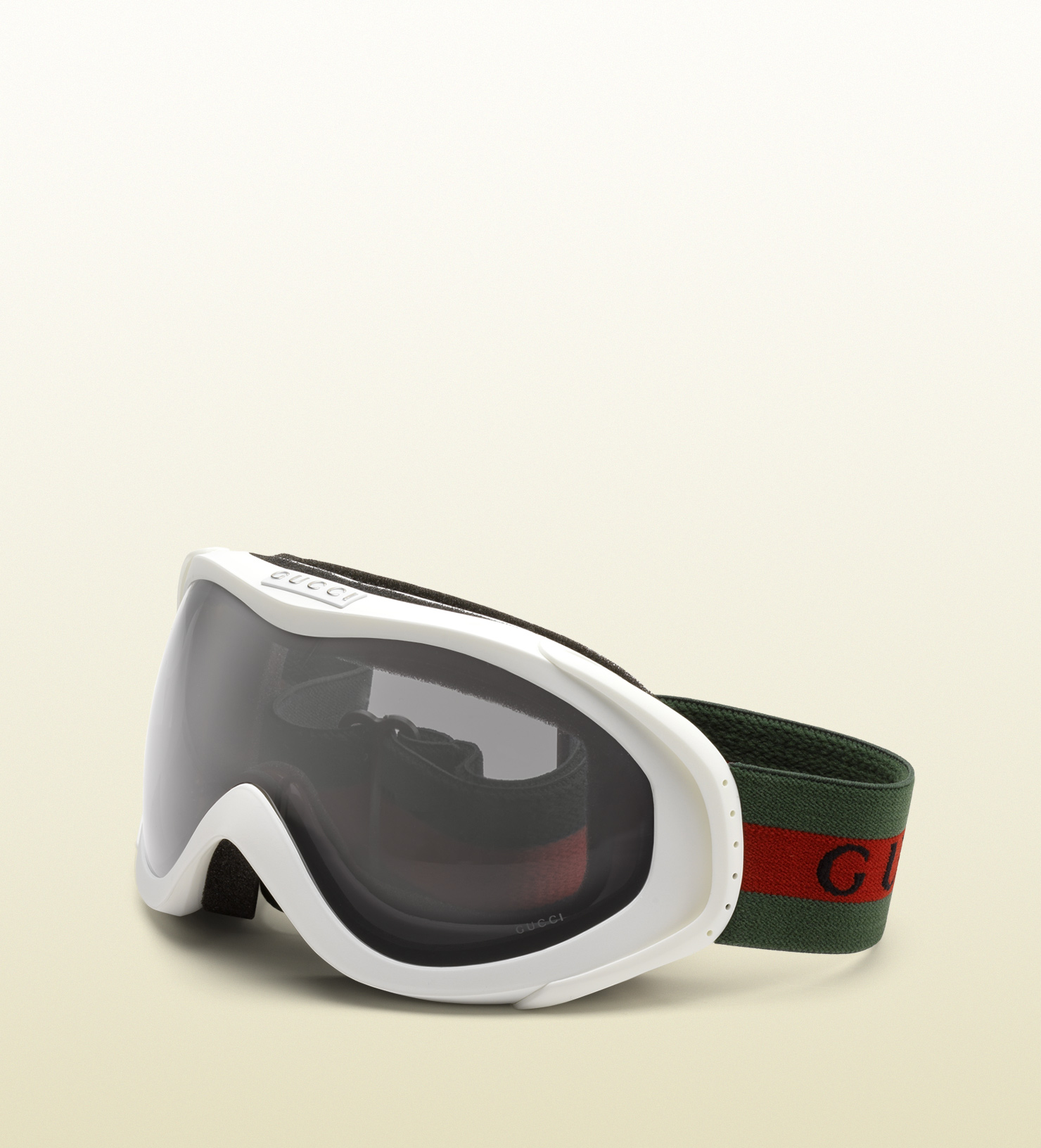 Gucci White Ski Goggles in Green for Men Lyst