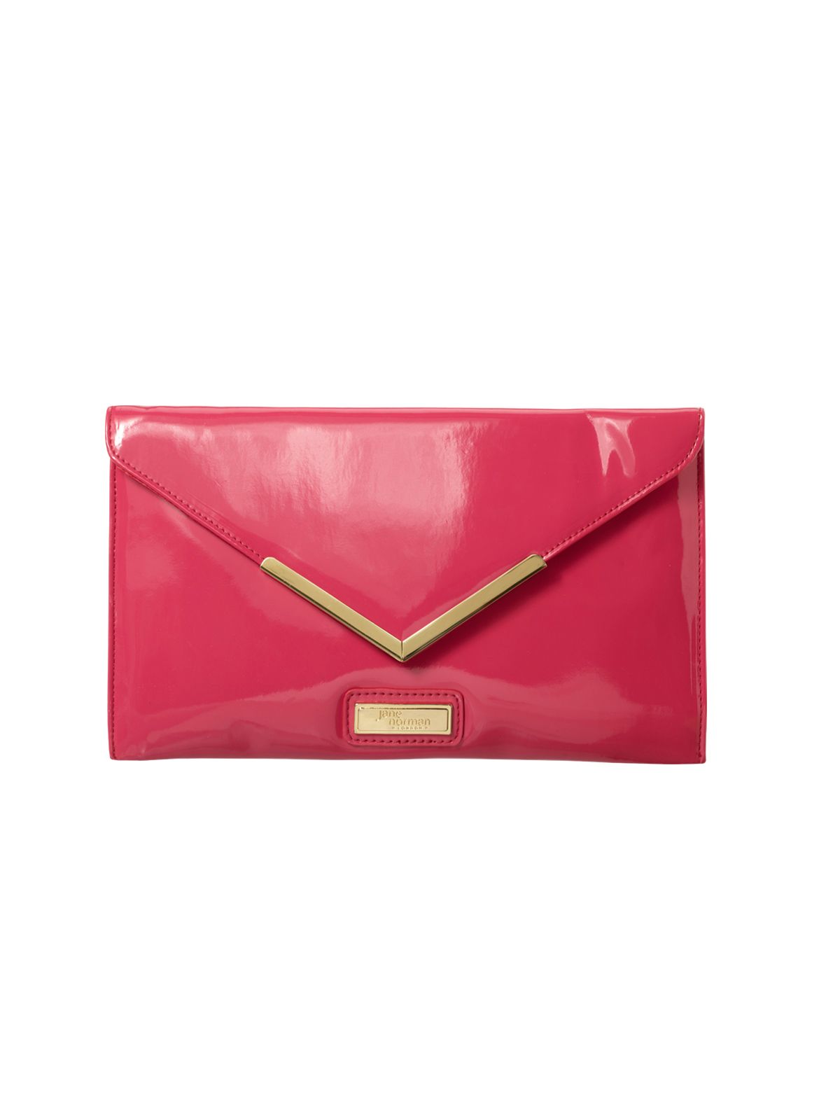 Jane norman Fuchsia Clutch Bag in Pink | Lyst