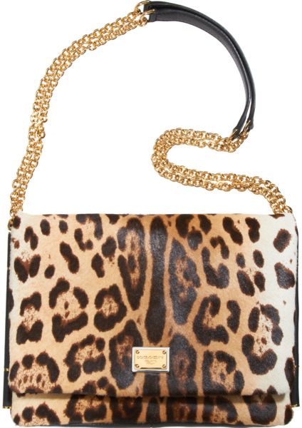 Dolce & Gabbana Ponyhair Miss Guisi Bag in Animal (leopard) | Lyst