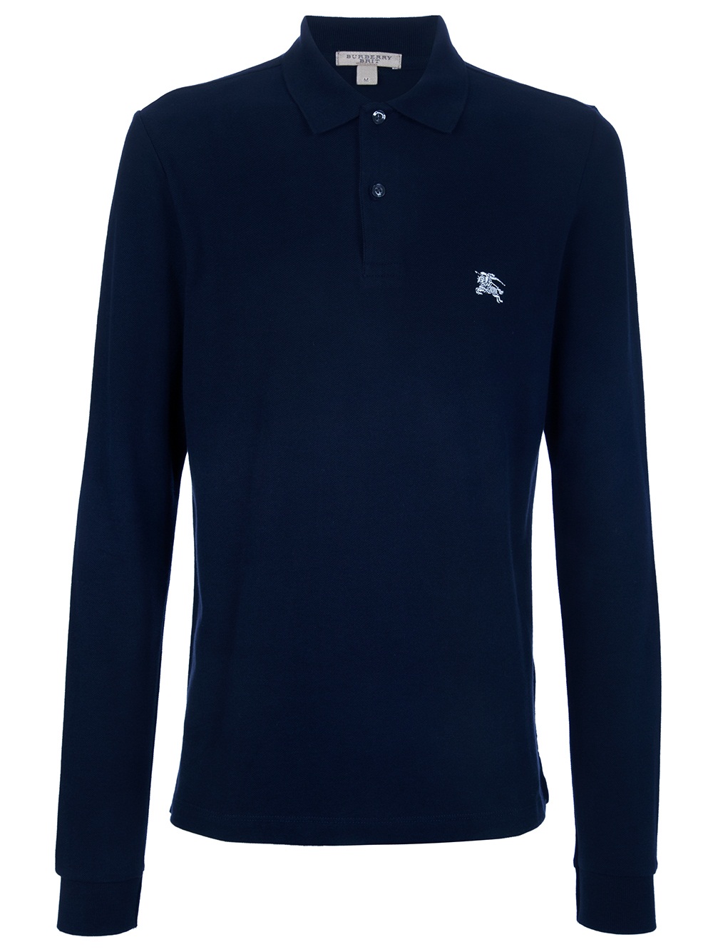 Burberry Brit Logo Polo Shirt in Blue for Men | Lyst