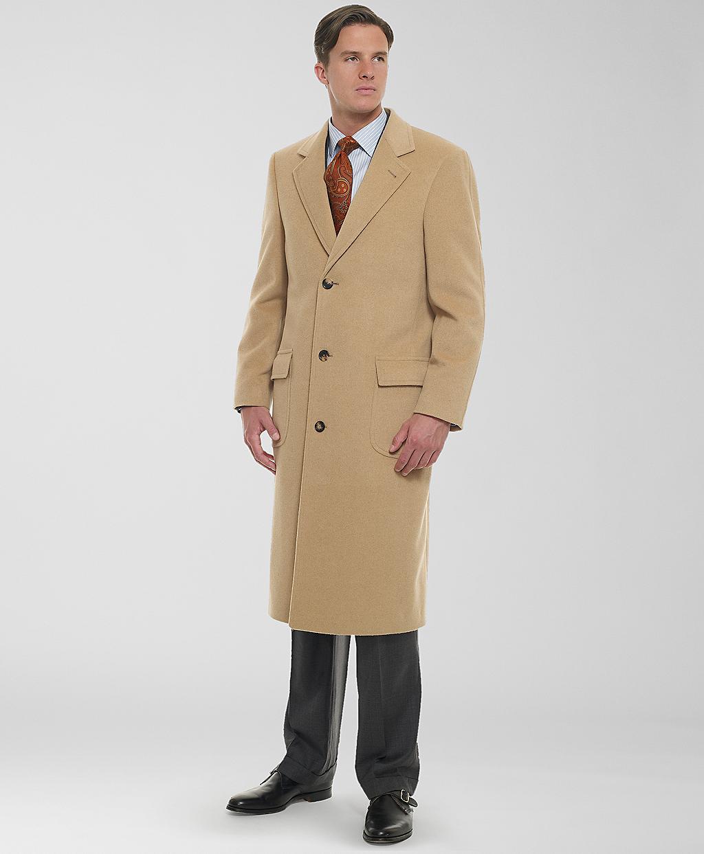 Lyst Brooks Brothers Golden Fleece Camel Hair Polo Overcoat in