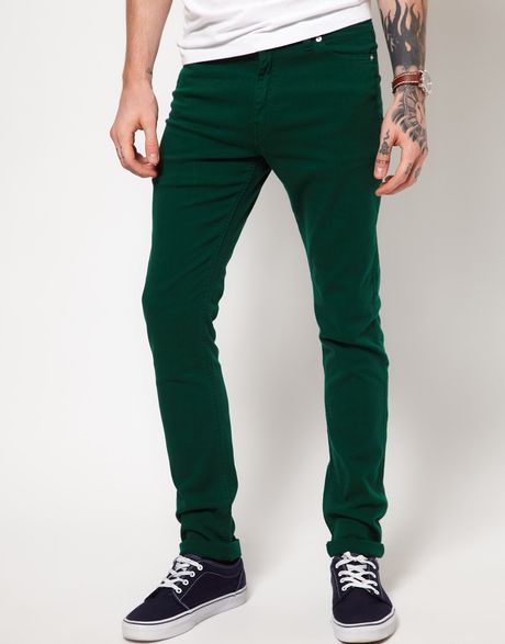 Sparks Blitz Jeans in Green for Men (forestgreen) | Lyst