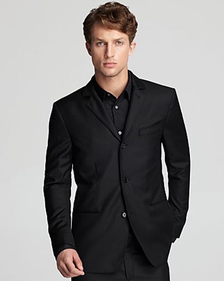 John Varvatos Star Usa Luxe Soft Blazer in Black for Men | Lyst