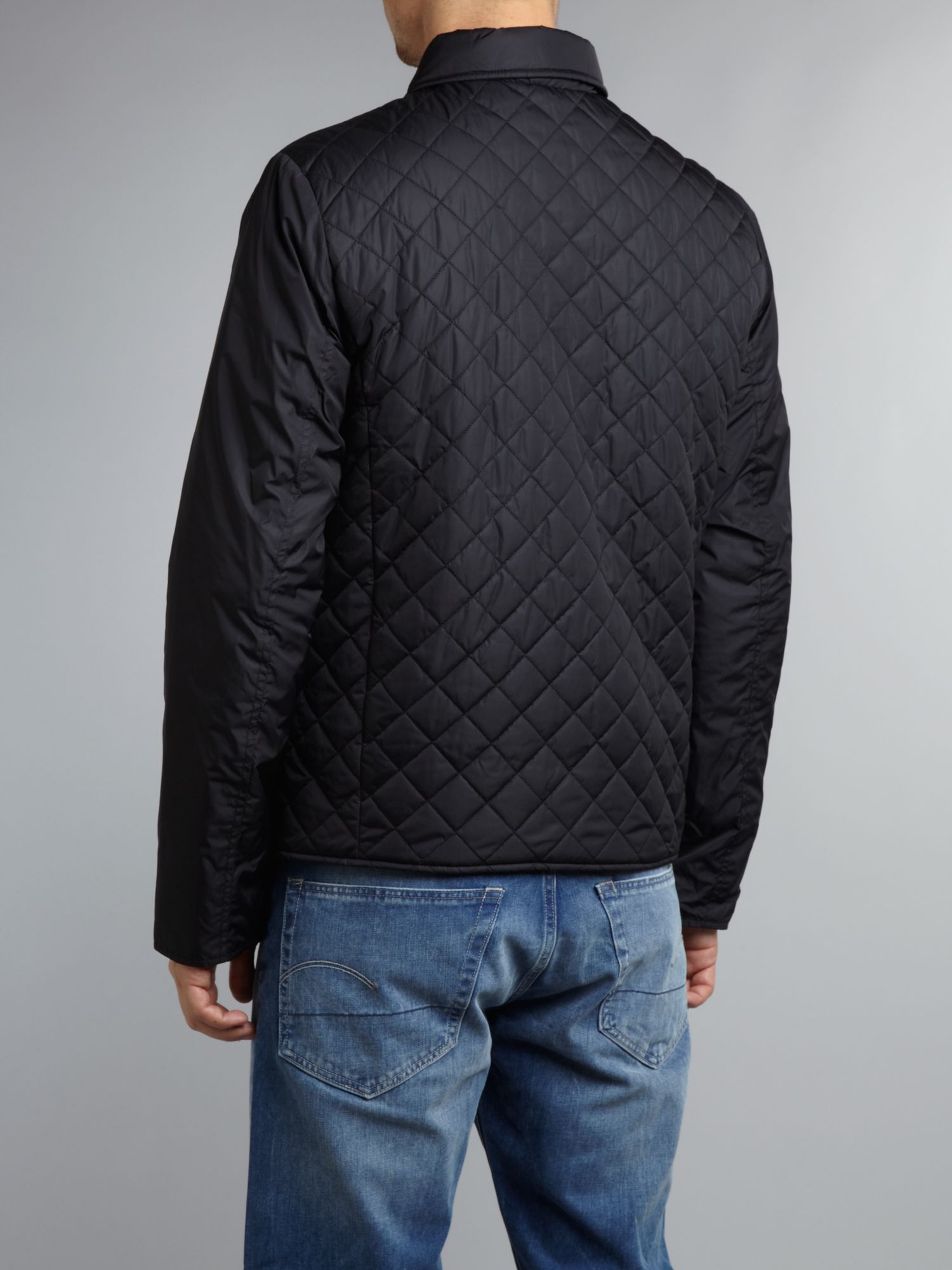 Lacoste Padded Jacket in Black for Men | Lyst