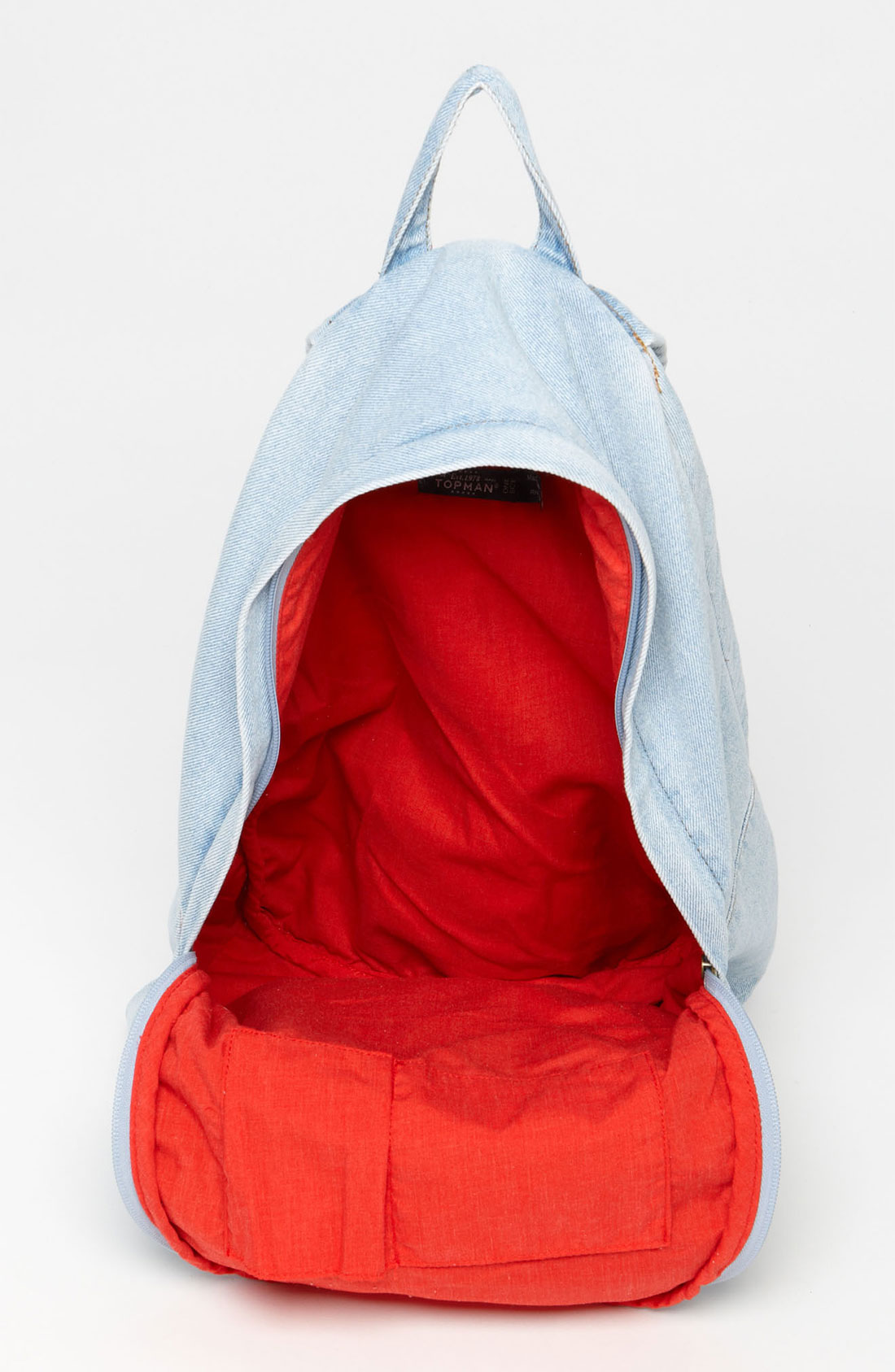 Topman Denim Backpack in Blue for Men Lyst