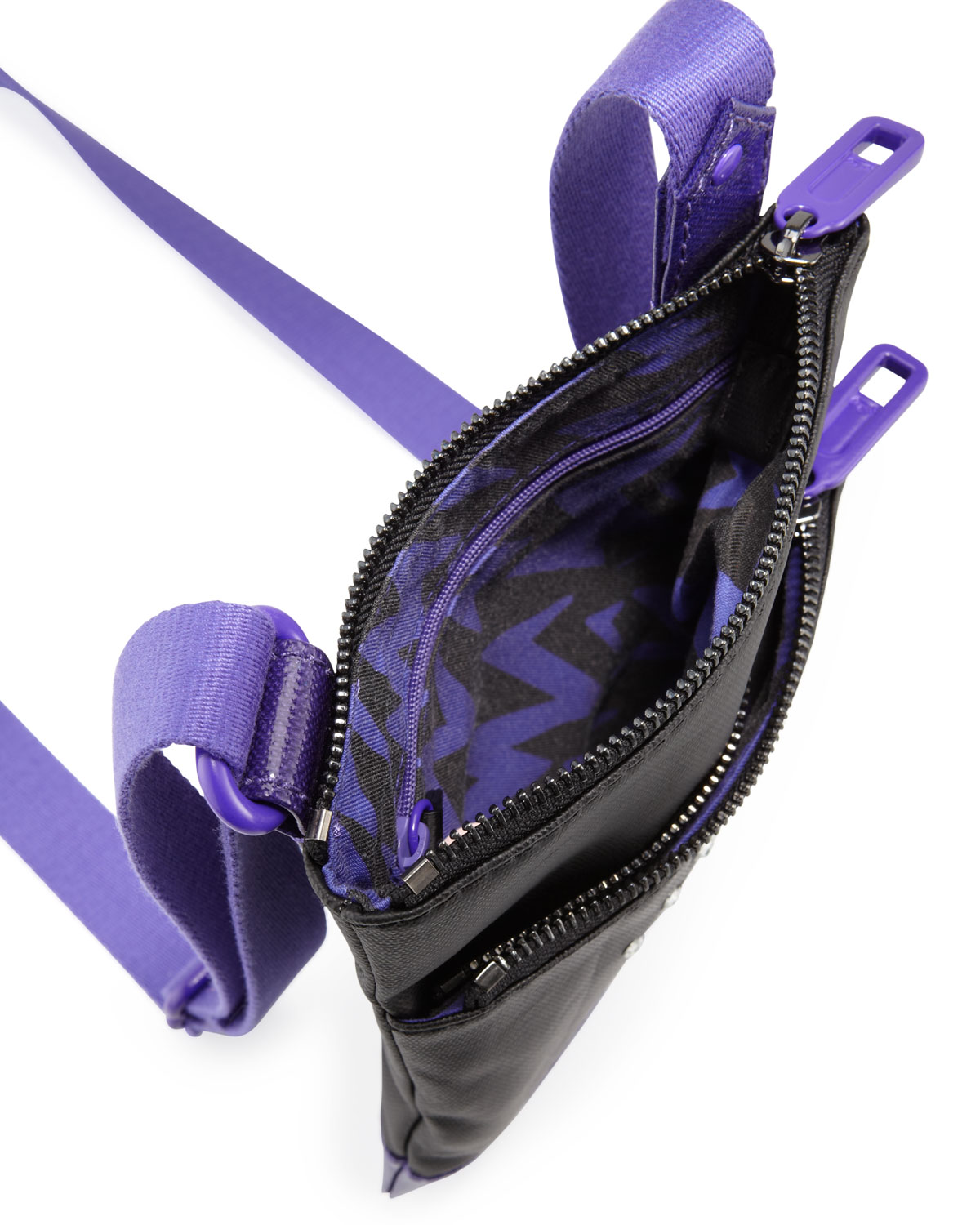 Lyst Juicy couture Canvas Crossbody Bag in Purple