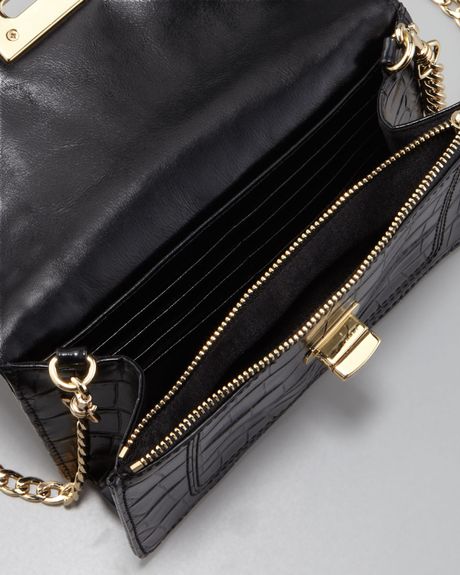 Milly Emerson Shoulder Bag Mini in Black | Lyst