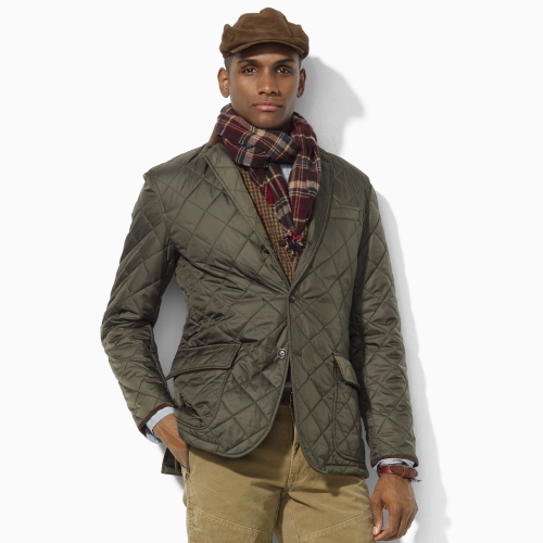 Lyst - Polo Ralph Lauren Quilted Sport Coat in Green for Men