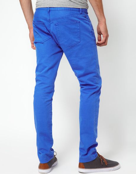 River Island Skinny Jeans in Blue for Men | Lyst