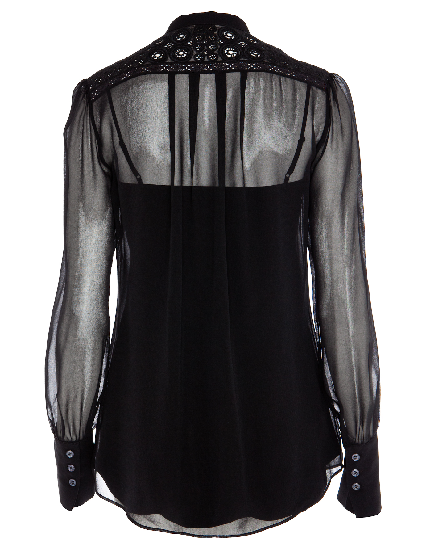 Lyst - Temperley London Moriah Shirt in Black