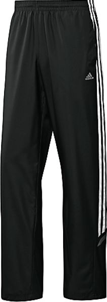 Adidas Adidas Climaproof Essential 3 Stripe Woven Track Pants Black in ...