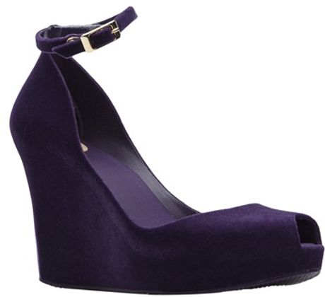Melissa Patchuli Iv Wedge in Purple | Lyst