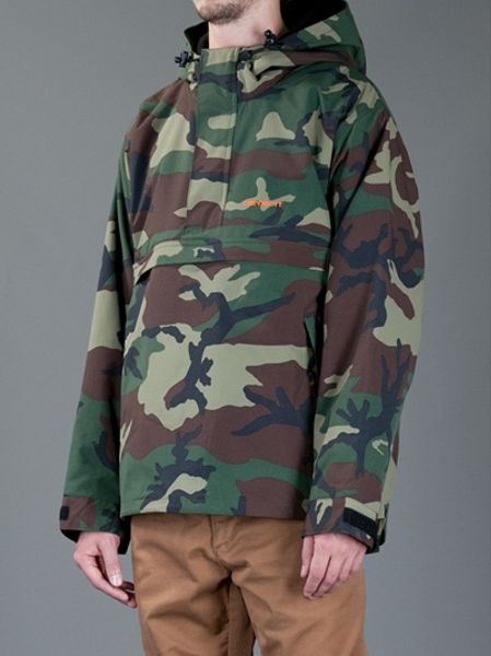 Carhartt Military Camouflage Jacket in Green for Men | Lyst