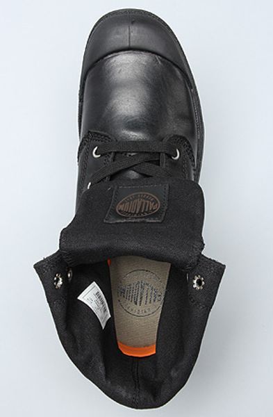 Palladium The Baggy Leather Boot in Black for Men | Lyst