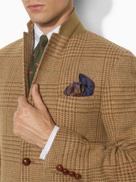 Polo Ralph Lauren Harvard Houndstooth Sport Coat in Brown for Men (tan ...