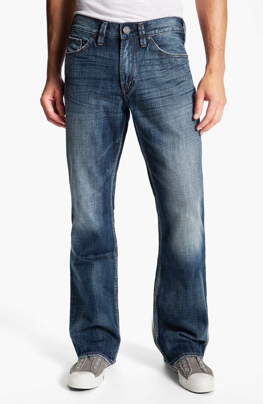 Silver Jeans Co. Grayson Relaxed Bootcut Jeans in Blue for Men (indigo ...